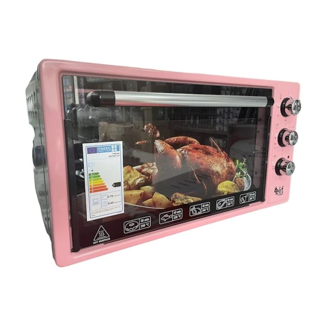 Электродуховка Elif 5004 Розовый Электродуховка Elif 5004 Розовый