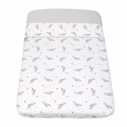 Комплект детского постельного белья Chicco Next2Me Balet, пододеяльник и простыня, хлопок, розовый
