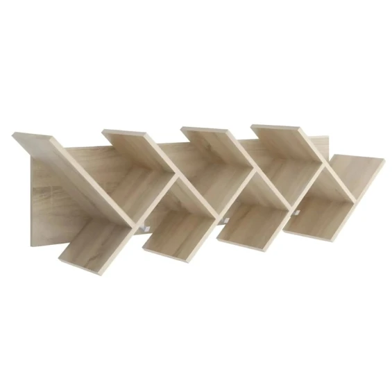 Настенная полка Art Mebel 248, ламинат, 117х28х20 см, бежевая Настенная полка Art Mebel 248, ламинат, 117х28х20 см, бежевая