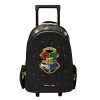 Təkərli məktəbli çanta Harry Potter VPR90, qara