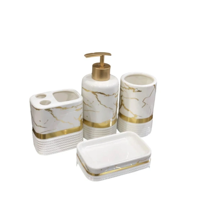 Hamam üçün dəst smil_0932, keramika, 4 əd