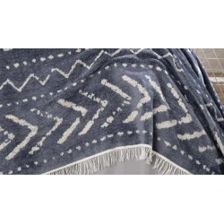 Örtük Yataş Cora, 170x240 sm, birnəfərlik, akril/pambıq/poliester, göy