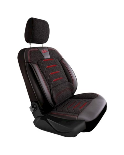 Oturacaq üçün çexol Panda Bodrum 008, qara/qırmızı