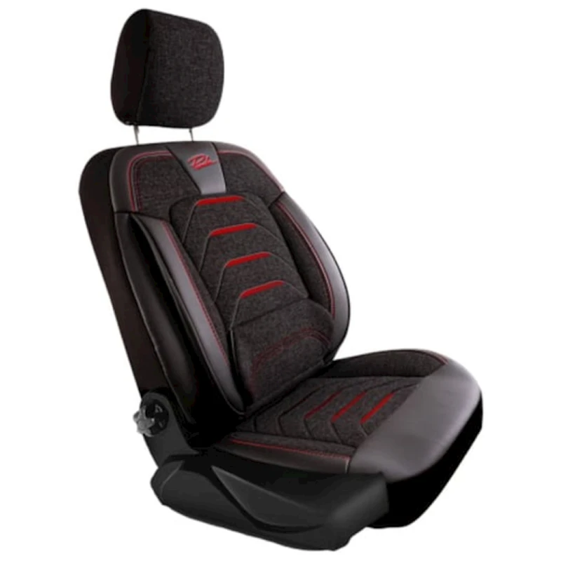 Чехол на сидения Panda Bodrum 008, черный/красный Чехол на сидения Panda Bodrum 008, черный/красный