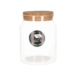 Банка для хранения пищевых продуктов Danny Home 1988-40 стекло, прозрачная, 700 мл