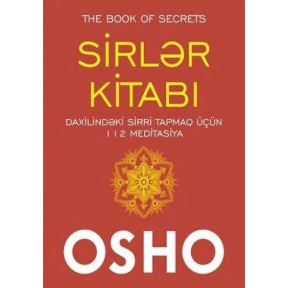Kitab Sirlər Kitabı, müəllif Osho