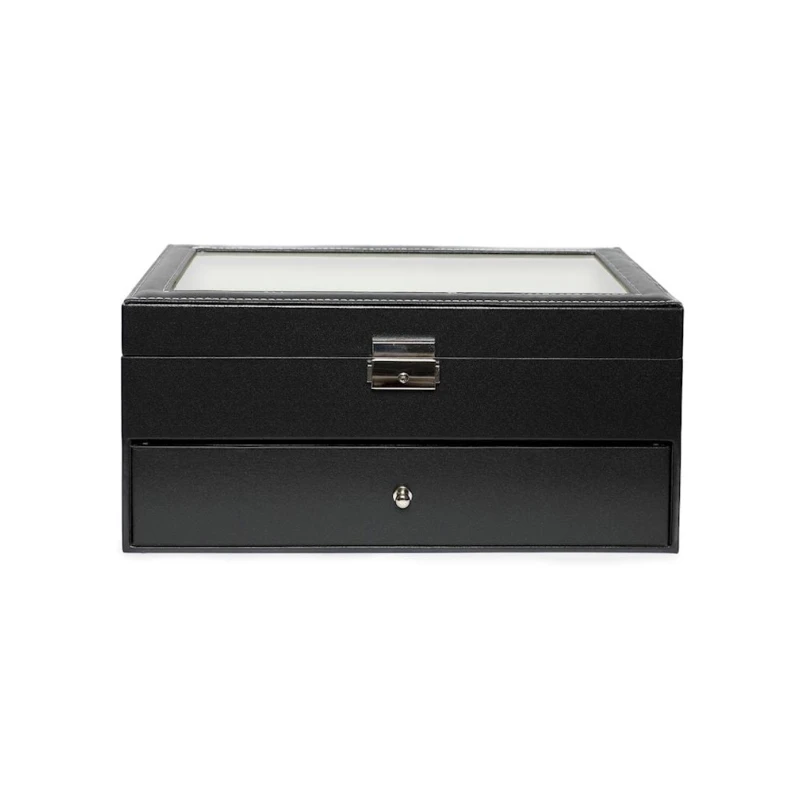 Органайзер Hom-me Count 105224, 33.5x19.5x15.5 см, полиуретановая кожа, черный Органайзер Hom-me Count 105224, 33.5x19.5x15.5 см, полиуретановая кожа, черный