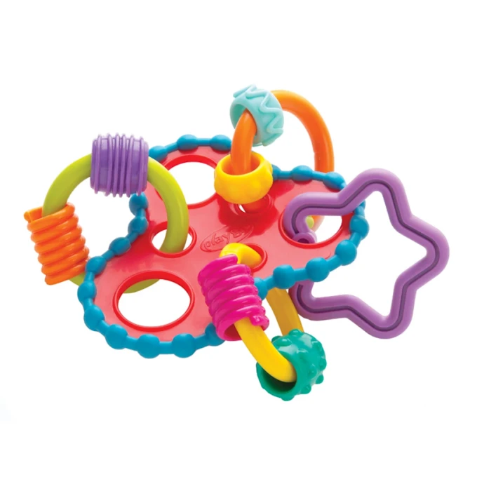 Diş çıxaran oyuncaq Playgro Roundabout Rattle 4083818, 3+ ay, rəngbərəng Diş çıxaran oyuncaq Playgro Roundabout Rattle 4083818, 3+ ay, rəngbərəng
