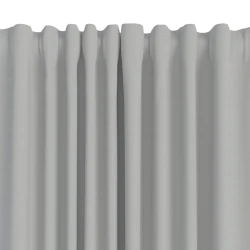 Штора JYSK Roxen, 140x245 см, полиэстер, серый Штора JYSK Roxen, 140x245 см, полиэстер, серый