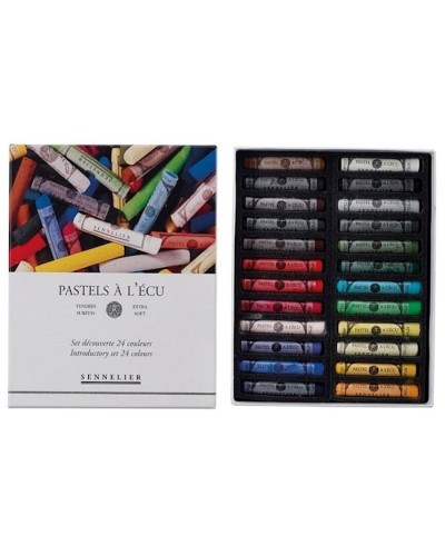 Quru pastel dəsti Sennelier Introductory, 24 rəng