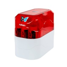 Su filtri, Roben pompalı 6 mərhələli 3,2 gallon metal çən