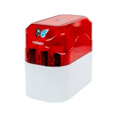 Su filtri, Roben pompalı 6 mərhələli 3,2 gallon metal çən