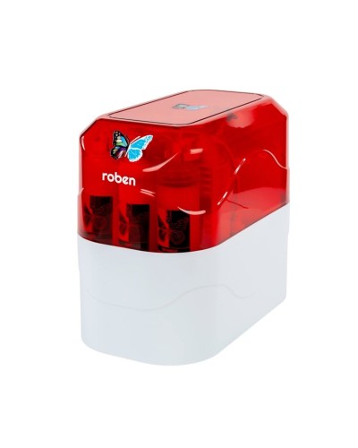 Su filtri, Roben pompalı 6 mərhələli 3,2 gallon metal çən