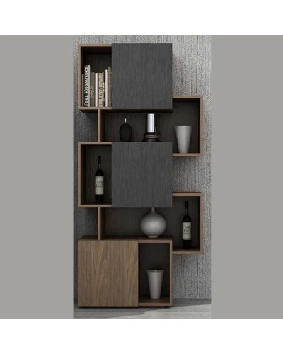 Stellaj Ev Plus ev_13111208, LDSP, boz/bej, 1800x850x300 mm
