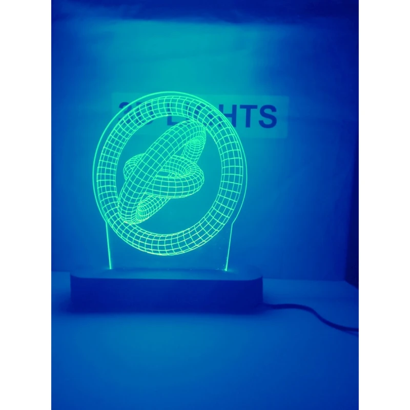 3D-gecə lampası TKG-01, 20x14 sm, göy 3D-gecə lampası TKG-01, 20x14 sm, göy