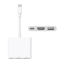 Rəqəmsal çoxçıxışlı adapter Apple USB-C (MUF82)