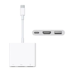 Rəqəmsal çoxçıxışlı adapter Apple USB-C (MUF82)