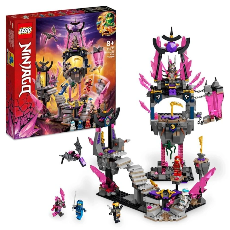 Конструктор LEGO Ninjago The Crystal King Temple 71771, 8+ лет, 703 элемента