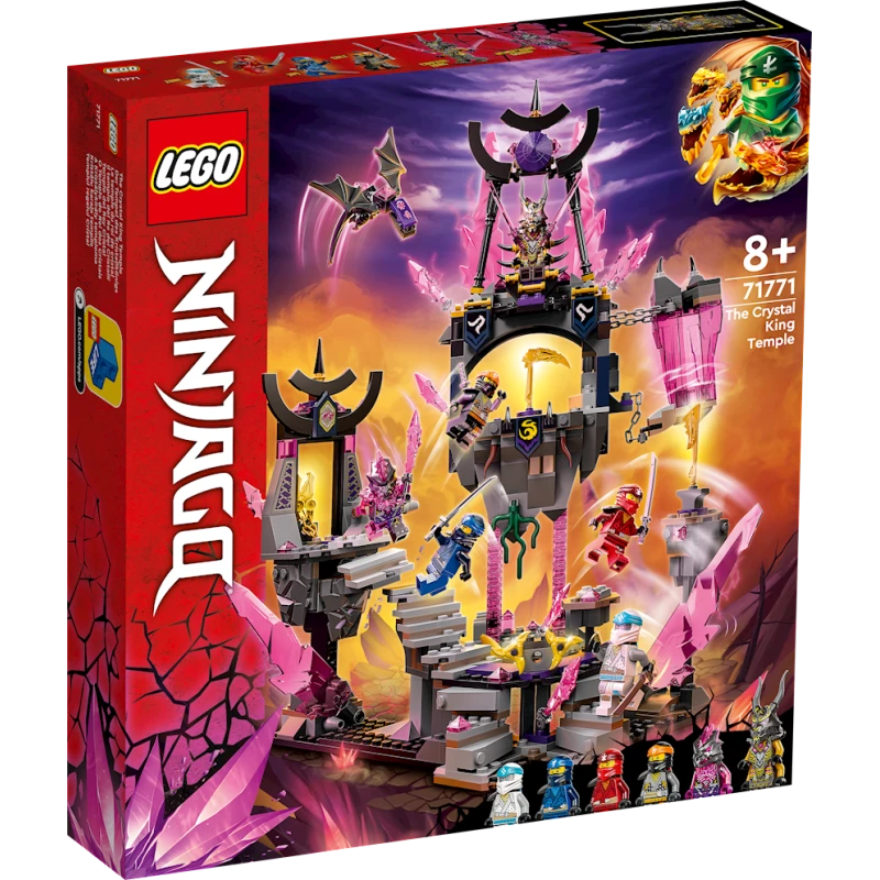 Конструктор LEGO Ninjago The Crystal King Temple 71771, 8+ лет, 703 элемента