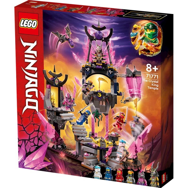 Конструктор LEGO Ninjago The Crystal King Temple 71771, 8+ лет, 703 элемента