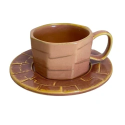 Чайная пара Sunpi̇o PH-100031, керамика, розовый Чайная пара Sunpi̇o PH-100031, керамика, розовый