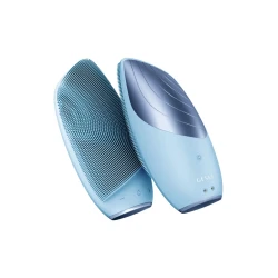 Üz üçün qulluq cihazı Geske Sonic Thermo Facial Brush 6 in 1, mavi
