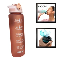 Спортивная бутылка Gymnic 1229091, красный, пластик, 1000 мл Спортивная бутылка Gymnic 1229091, красный, пластик, 1000 мл