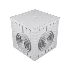 Lyuk qutusu LuxWares, 350x350 mm, plastik