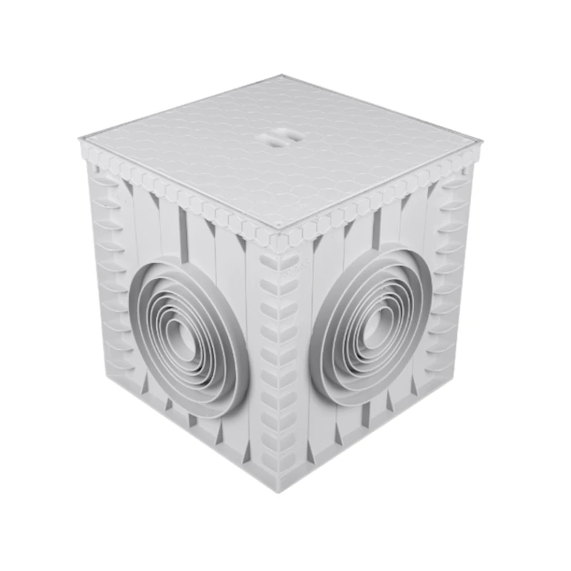 Lyuk qutusu LuxWares, 350x350 mm, plastik