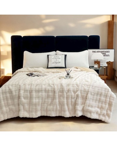 Örtük Luxe Cotton 000742, ikinəfərlik, 200x230 sm, bej