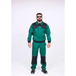 Костюм мужской Brodex 91732979, зеленый, полиэстер/хлопок, размер 46 Костюм мужской Brodex 91732979, зеленый, полиэстер/хлопок, размер 46