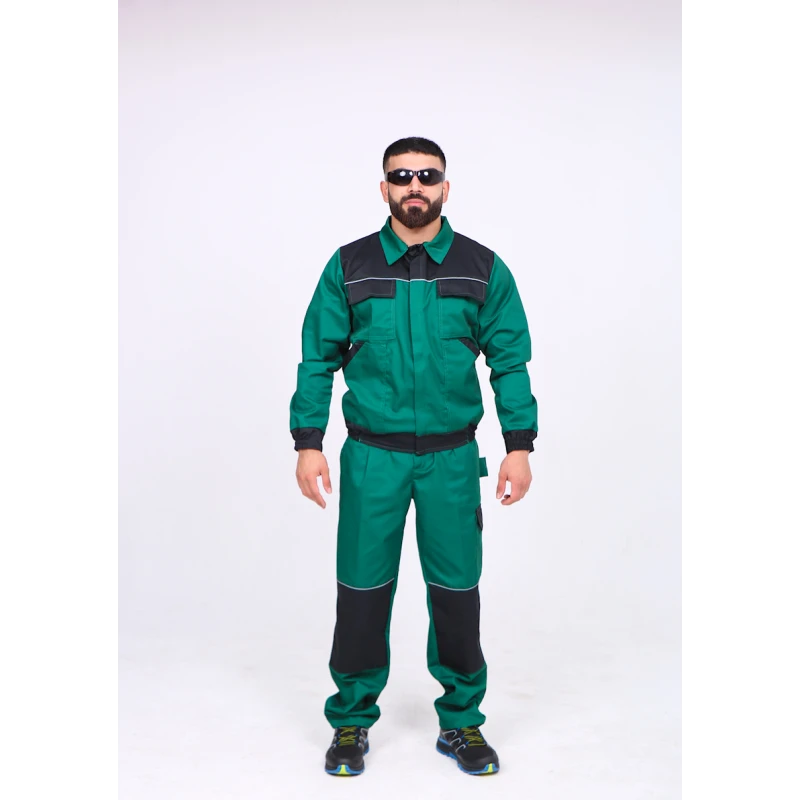 Костюм мужской Brodex 91732979, зеленый, полиэстер/хлопок, размер 46 Костюм мужской Brodex 91732979, зеленый, полиэстер/хлопок, размер 46