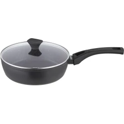 Сковородка Ardesto Gemini Livorno AR1224A, 24 см, черный, алюминий