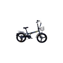 Uşaq velosipedi BB710, qara/göy, 20