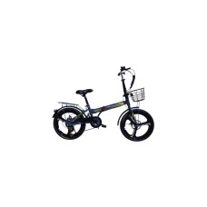 Uşaq velosipedi BB710, qara/göy, 20