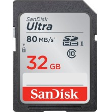 Yaddaş kartı Sandisk 32GB Ultra SDHC Class 10 UHS-I