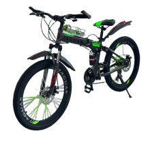 Velosiped uşaqlar üçün Jaguar, yaşıl, 24