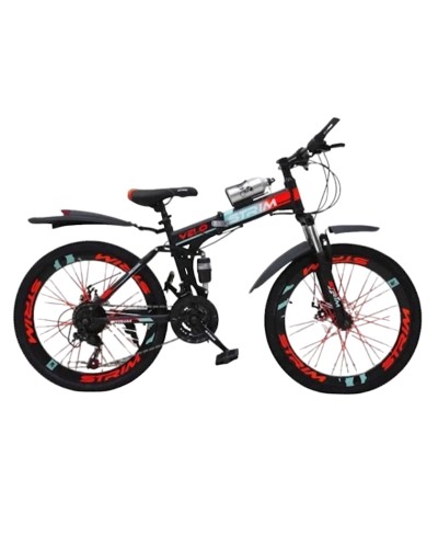 Dağ velosipedi VeloStrim 604, qara/qırmızı