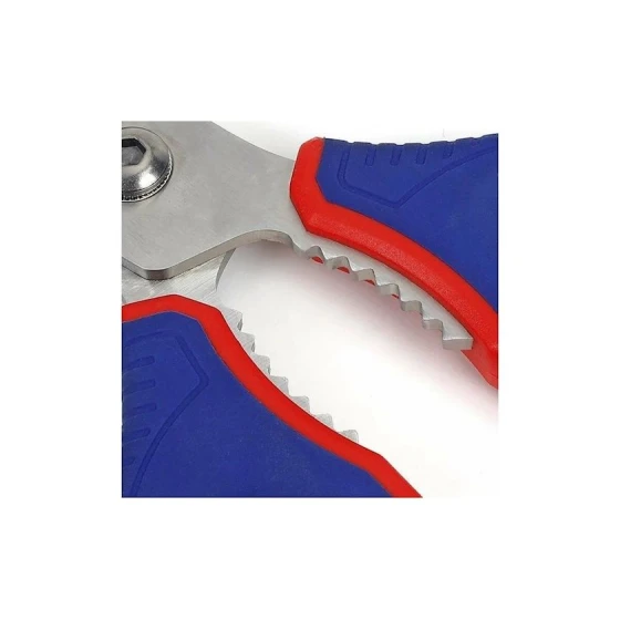 Mətbəx qayçısı Workpro WP214006, polad/plastik, göy/qırmızı, 25 sm