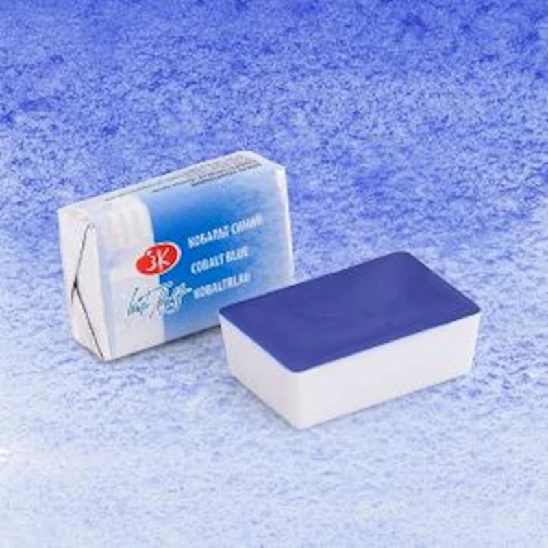 Акварель Белые ночи, Кобальт синий, 2.5мл Акварель Белые ночи, Кобальт синий, 2.5мл