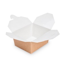 Fast food üçün qutular Loyal-5939610593, 500 əd, qəhvəyi