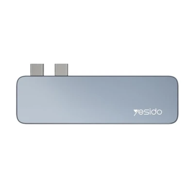 USB хаб Yesido HB10 hub 6in1 USB хаб Yesido HB10 hub 6in1