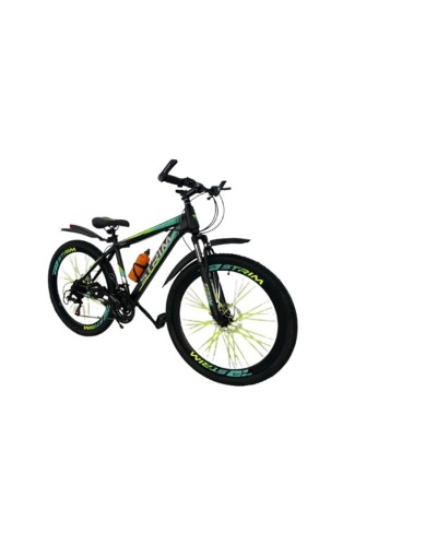 Dağ velosipedi Velostrim XT2600 sarı/yaşıl, ölçü 24