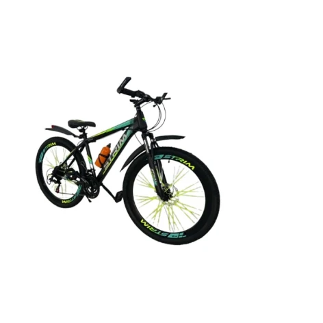 Dağ velosipedi Velostrim XT2600 sarı/yaşıl, ölçü 24 Dağ velosipedi Velostrim XT2600 sarı/yaşıl, ölçü 24