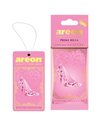 Aromatlaşdırıcı avtomobil üçün Areon Special Selection Prima Bella, asma