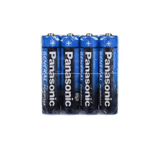 Батарейка Panasonic AAA R03BER, 4 шт Батарейка Panasonic AAA R03BER, 4 шт
