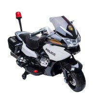 Uşaqlar üçün elektrik motosikl Police 118C6, 3–6 km/s, 3-8 yaş, 120x60x65 sm