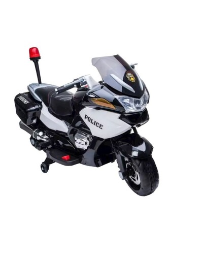 Uşaqlar üçün elektrik motosikl Police 118C6, 3–6 km/s, 3-8 yaş, 120x60x65 sm