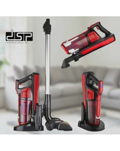 Simsiz vertikal tozsoran DSP-2023 Black Red - DSP-2023 Black