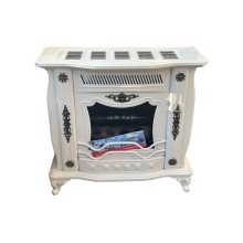 Soba AHK-MSD30-02, 92х89х36 sm, metal, ağ